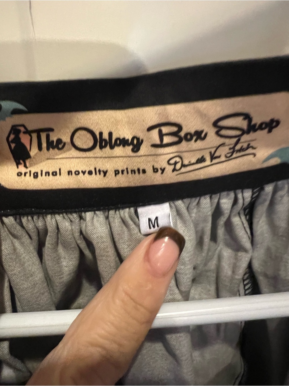 The Oblong Box Shop Halloween skirt